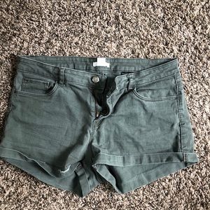 Army Green shorts